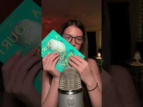 Book tapping ASMR #asmr #relax #tingles #sleep #triggersforsleep
