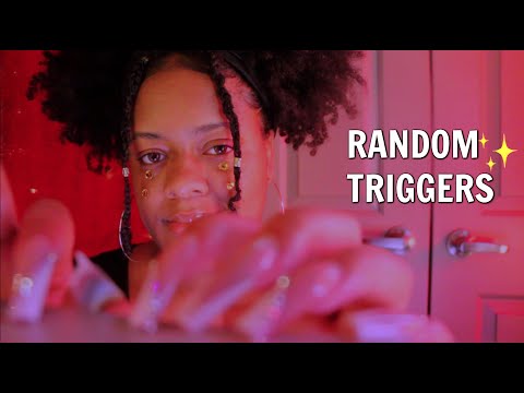 ASMR - RANDOM TRIGGERS THAT WILL MAKE YOU TINGLE ASAP 💖✨ (Darker Lighting✨)