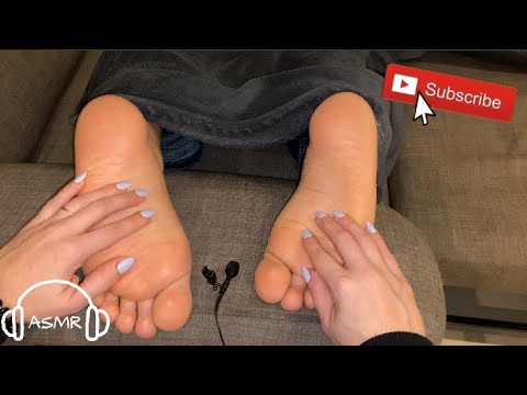 ASMR⚡️Relaxing foot scratch! (LOFI)