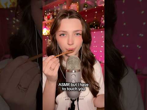 ASMR but I have to touch you #asmr #asmrsounds #asmrrelax #asmrsleep #relax #tingles #asmrvideo