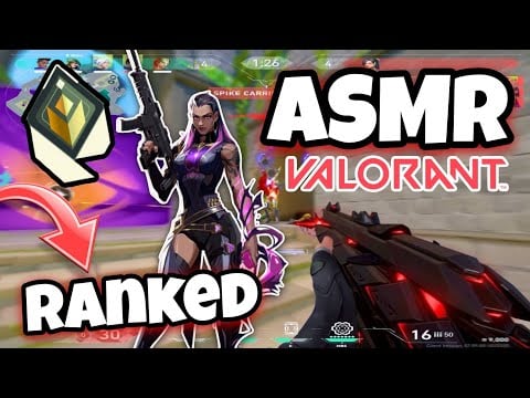 ASMR Français • JE TE DÉTEND ET T’ENDORS EN RANKED SUR VALORANT 😴💤 (TU VAS KIFFER 😌)