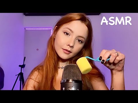 ASMR- GATILHOS NO MICROFONE PARA DERRETER SEU CÉREBRO