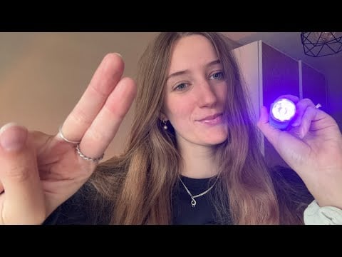 ASMR Another VERY fast eye exam