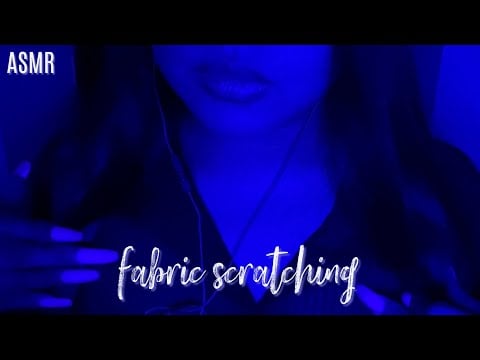ASMR Fabric Sounds Silk Shirt Scratching (No Talking)