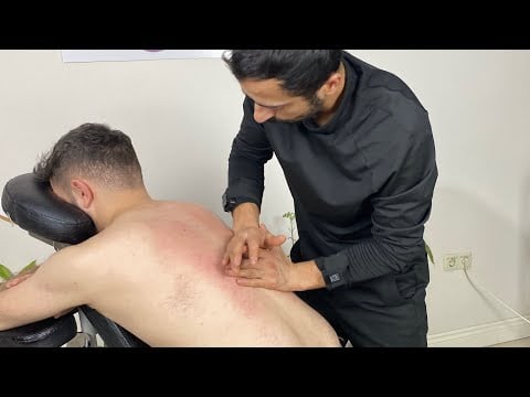 Asmr Massage Yakup - Cup Massage (Chair Massage for Back)