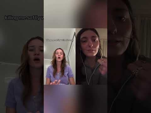 Singing Duet ASMR 💜 #asmr #asmrvideo #shorts #singing #killingmesoftlywithhissong