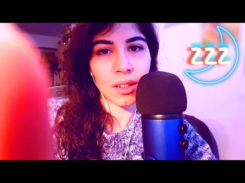 türkçe asmr / UYKU İÇİN OLUMLAMALAR / yavaş & yumuşak EL HAREKETLERİ