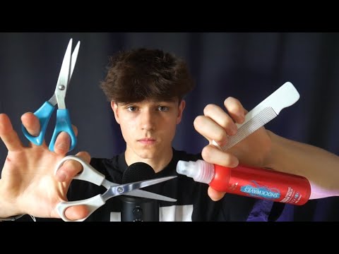 ASMR HAIRCUT ROLEPLAY