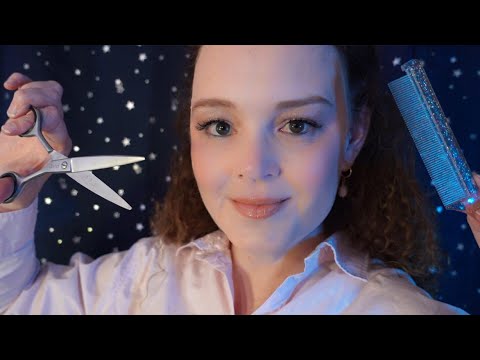ASMR | Relaxing Haircut and Treatment, Soft Spoken | Personal Attention