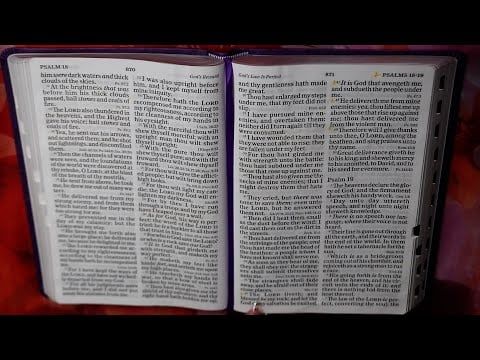 Sunday Morning Bible Verses ASMR Relaxation Sounds