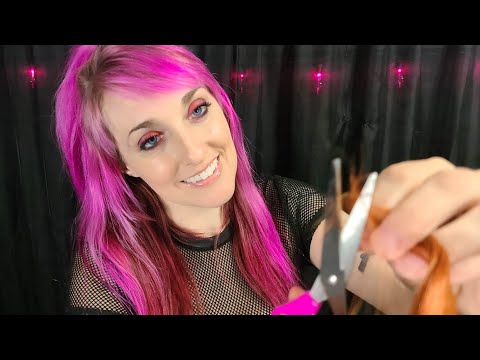 ASMR Hair Cut 💇‍♀️ and Brushing for Sleep 😴