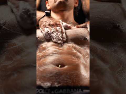 Imagine: I cover your chest in soap and give u a massage…