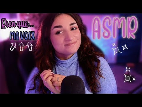 ASMR FRANCAIS : JE T’ENDORS QU’AVEC MA VOIX 📖 (partie 6)