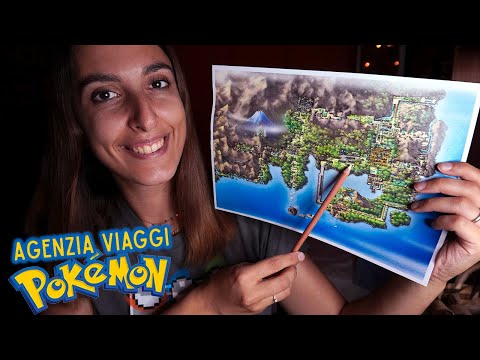 ROLEPLAY AGENZIA VIAGGI POKÉMON 🧳 Viaggio nella regione di Kanto | ASMR ITA