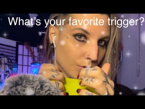 What’s your favorite trigger ASMR?? #youtubeshorts #viral #asmr #triggers