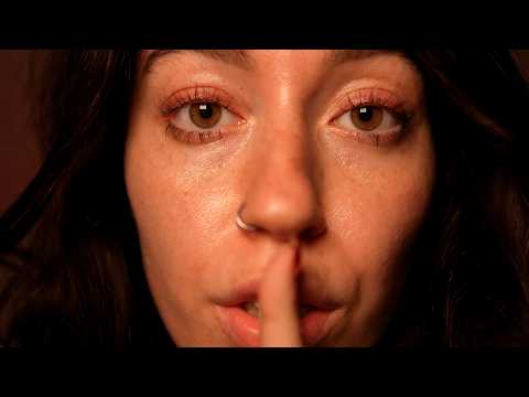ive been keeping a MASSIVE secret 🤐 [ASMR up close inaudible whispering]