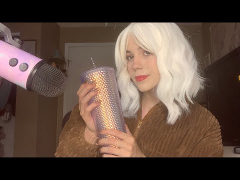 5k special ASMR (tapping, mouth sounds, textured scratching)