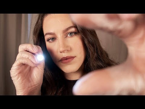ASMR | Eye Exam for Tired Eyes 👁 Light Test, Personal Attention