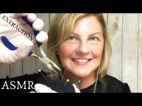 ASMR Removing Pins from the Mic 🎤💘