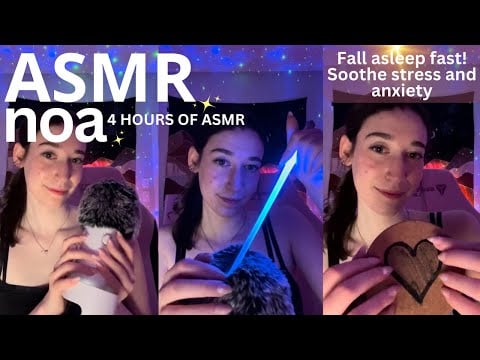 Eye Exam, Energy Rain, Makeup + more! | 4 HOURS asmr for sleep and relaxation 💕| live #103