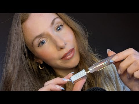 ASMR Lip Liner + Gloss 💄 Close Personal Attention