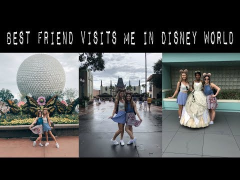 BEST FRIEND VISITS ME IN DISNEY WORLD!! // dcp spring 2019