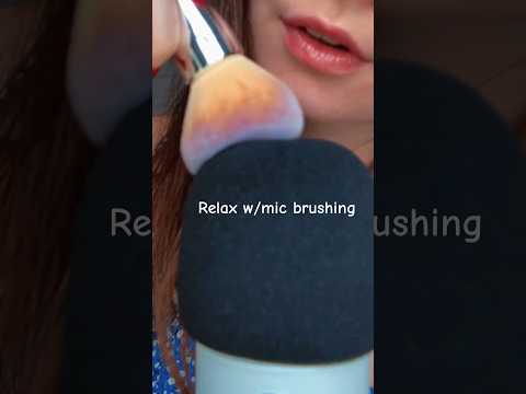 ASMR relax trigger words 🌙 mic brushing & scratching for sleep #asmr