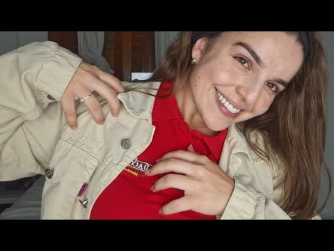 ASMR scratching na pele e roupa