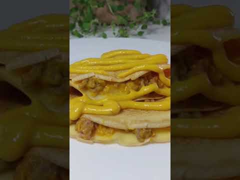 asmr crepe with pumpkin cream yummy😋😋😋