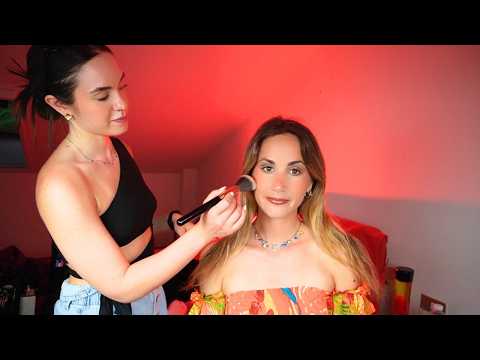 Mi faccio truccare per l'estate | ASMR ITA | Real Person Make Up 💄