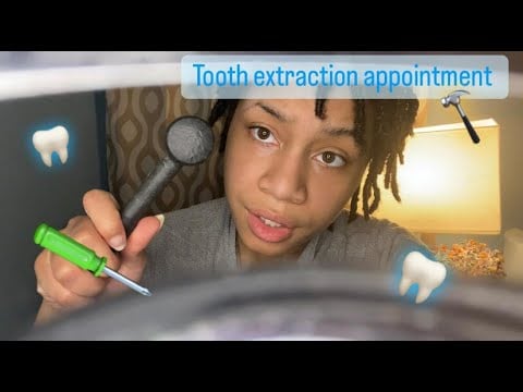 ASMR - Dentist Visit (Tooth Extraction for Keith)