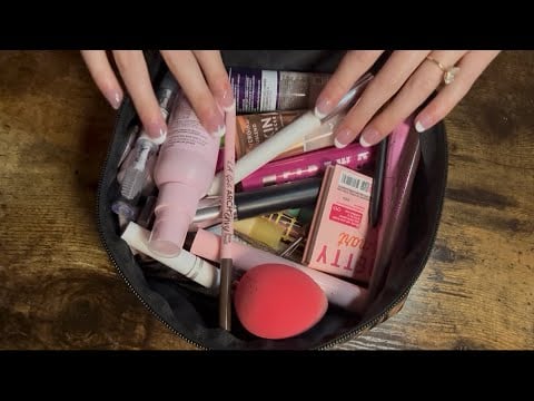 Rummaging through my makeup bag | ASMR 