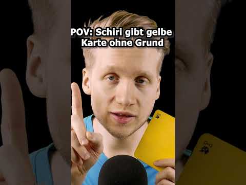 ASMR - POV: Schiri gibt gelbe Karte ohne Grund! #shorts #asmr #roleplay #deutscheasmr