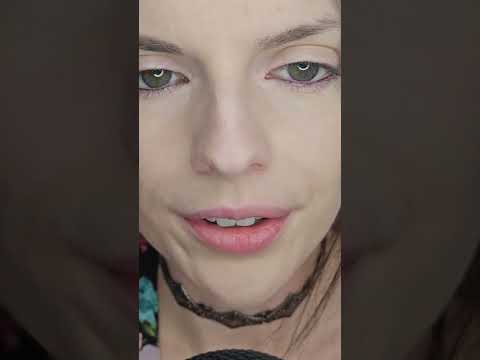 ASMR Applying Relaxing Vampire Youth Serum To Your Face (glass & mouth sounds) UP CLOSE!