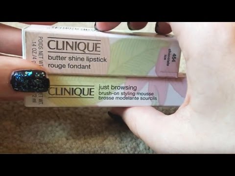 ASMR Unboxing Clinique Makeup