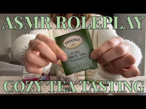 ASMR Tea Tasting Roleplay | Cozy Shop Ambience 🍵