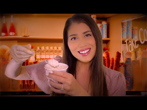 ASMR | Gelato Shop Roleplay (Italian Accent) 🇮🇹 Gelateria