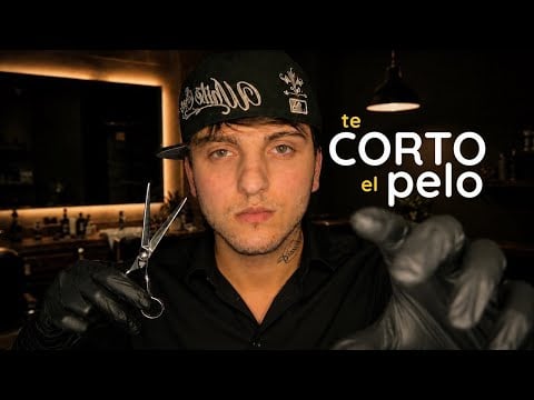 ASMR CORTE DE PELO RELAJANTE💈asmr español roleplay barberia
