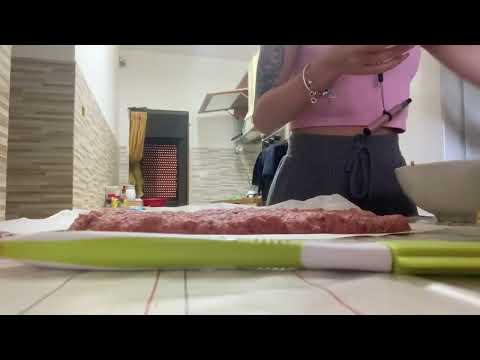 Polpettone con prosciutto cotto e sottiletta 😋