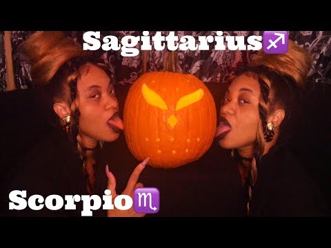 ASMR EAR LICKING 👅👅 SAGITTARIUS vs SCORPIO