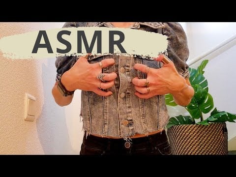 ASMR FAST & AGGRESSIVE DENIM SCRATCHING | FULL DOUBLE DENIM OUTFIT | NO TALKING | DEEP SLEEP 😴👖⚡