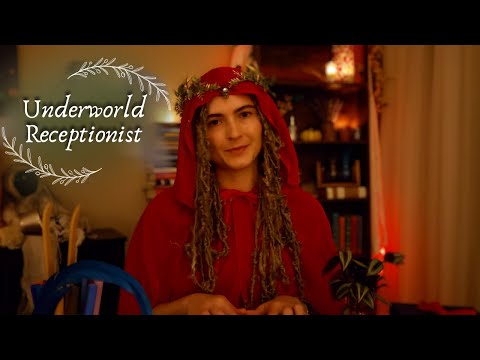 ASMR Underworld Receptionist 🔥 Welcome to The Afterlife!