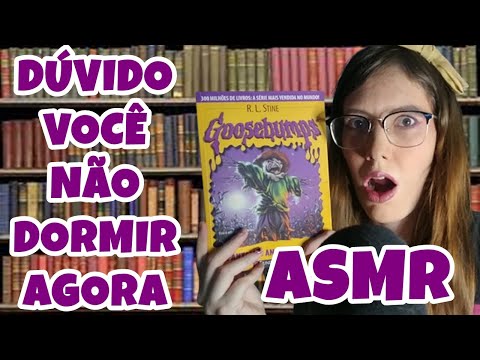 [ASMR] LENDO ATÉ VOCÊ DORMIR (GOOSEBUMPS)