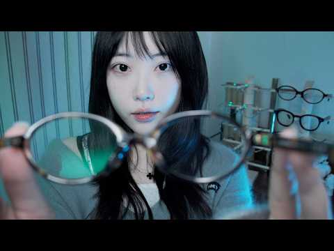 ASMR 🥸고객님! 찰떡안경 찾아드릴게요! 안경점 롤플레이 (시각적, 토킹팅글 좋아하면 추천!)