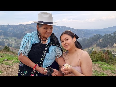 ASMR ROSITA MARIA PERFORMS A FLOWER CLEANSE ON NATY