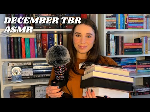 ASMR 📚 Picking my December TBR 🥰