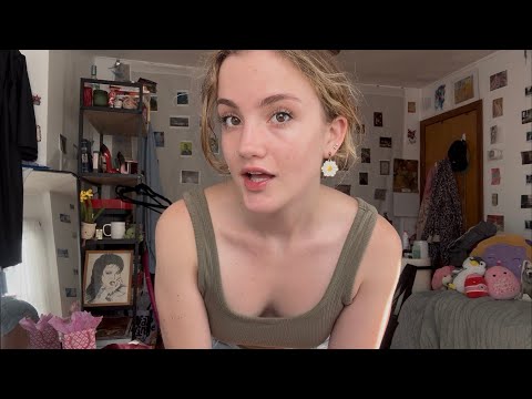 Soft Spoken Positive Affirmations for an Amazing Day 💖 ASMR Personal Attention grwm w/ bestie