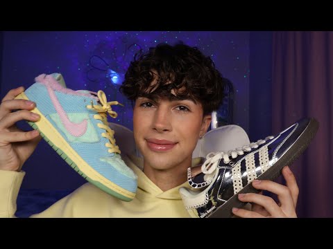 ASMR- Shoe Collection 👟 | Tapping, Scratching & Whispers