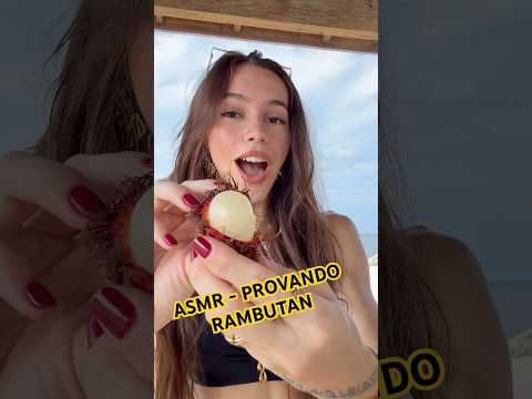 Eu amei, nunca tinha provado… #asmr #viralvideo