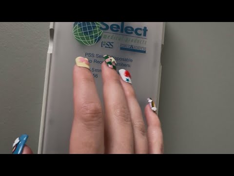 asmr at the doctor 🩻🩺 tracing, tapping, scratching 
